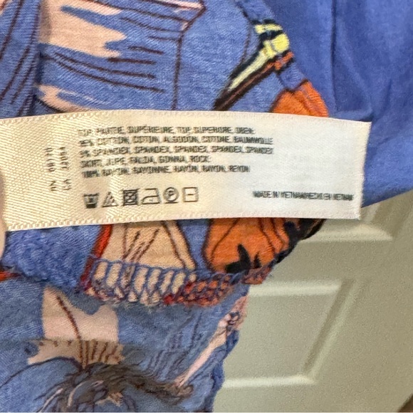 Anthropologie Lilka M Stripe/Floral Dress - Picture 3 of 8